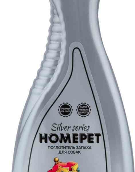 Поглотитель запаха для собак Homepet Silver Series Не пахни тут