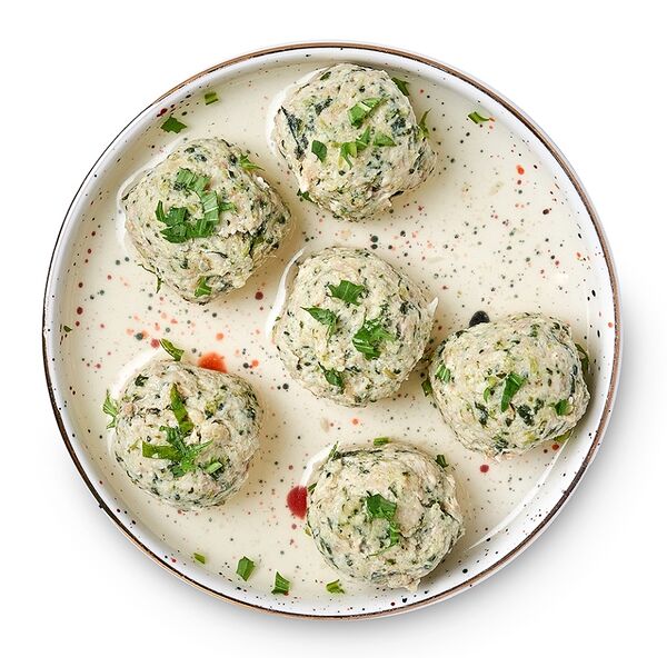 Кето-тефтели из индейки и шпината, Азбука Life PRO, 6 шт в наборе