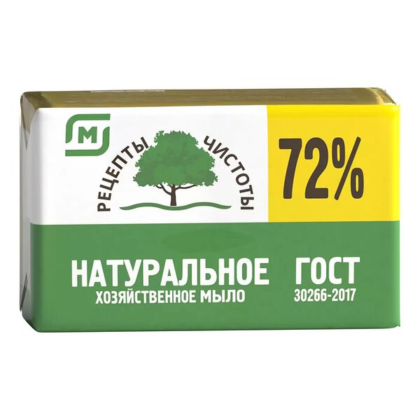 Мыло хозяйственное Магнит 72% 200 г