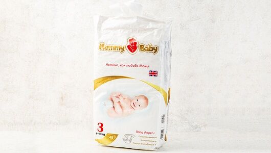 Подгузники Mommy Baby 6-11 кг, 48 штук/уп