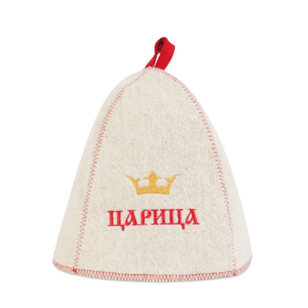 

Шапка для сауны ГлавБаня Царица, войлок