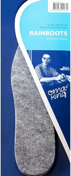 Стельки OmaKing Rainboots теплые р.36-37