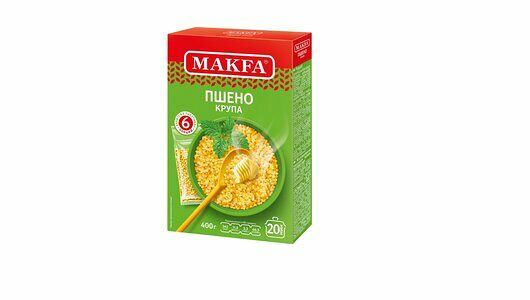 Пшено Makfa шлифованное Пшено 6 порций 400г