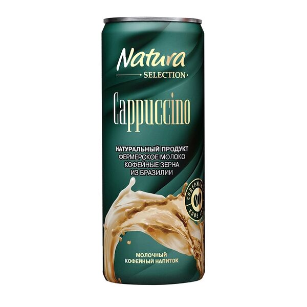 Напиток молочный кофейный Natura Selection Cappuccino бзмж