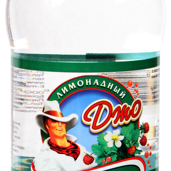 Напиток ЛИМОНАДНЫЙ ДЖО Аромат садовой земляники газированный, 1.5л