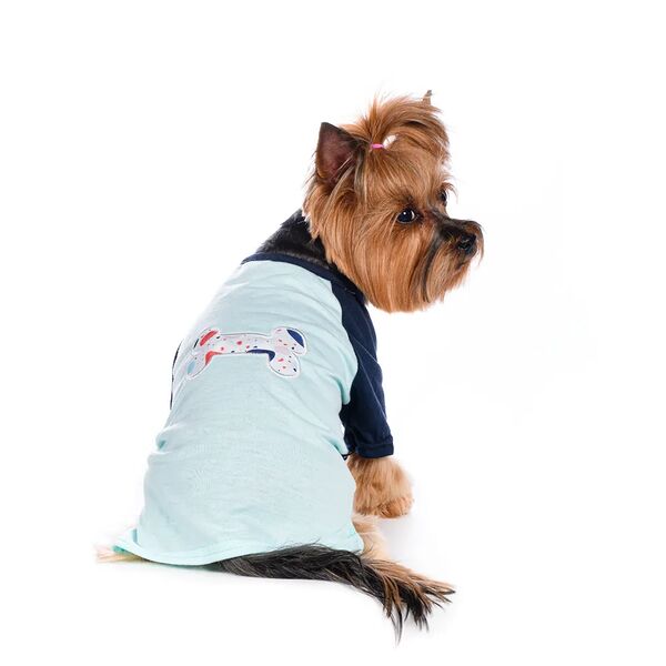 Футболка для собак 40см XL голубой (унисекс)