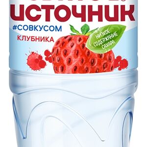 Вода питьевая Святой Источник Клубника негазированная 1.5л