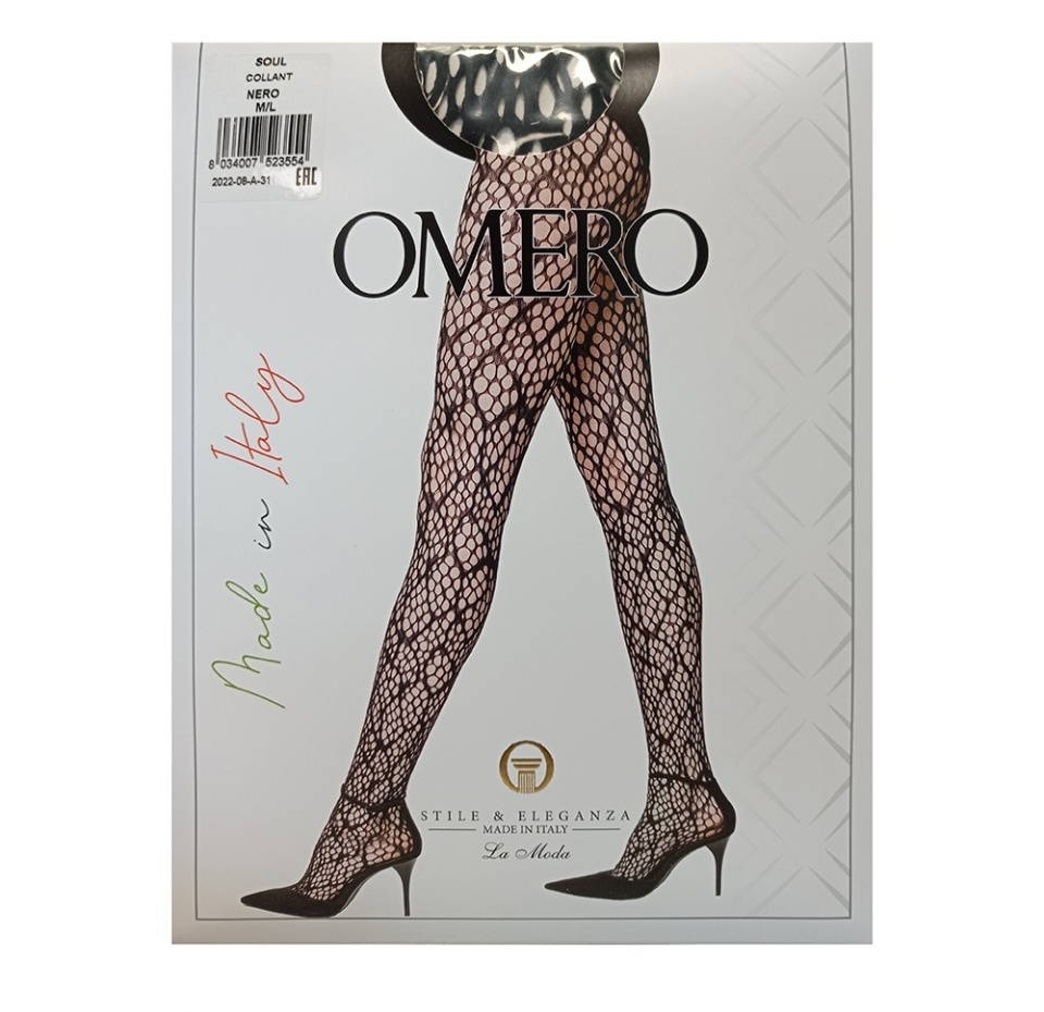 

Колготки Omero Soul цвет Nero, размер M/l, Италия