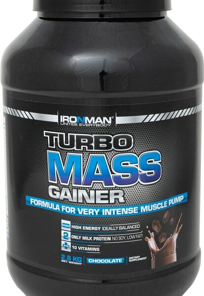 Гейнер IronMan Turbo Mass Gainer Шоколад 2.8кг