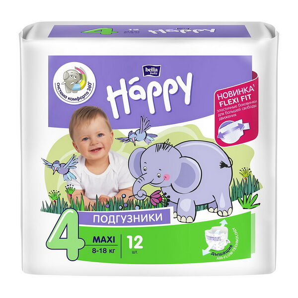 Подгузники детские Bella Baby Happy junior extra 18шт