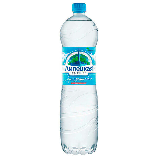 Питьевая вода Липецкая-лайт 1,5л негаз пэт