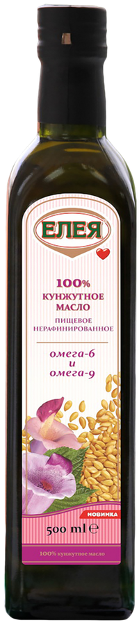 

Масло кунжутное ЕЛЕЯ нерафинированное