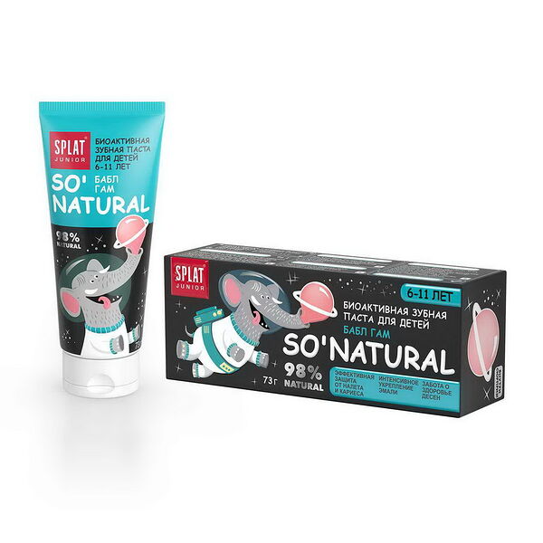 SPL детск Junior 6-11 лет натур.з/п/73г БАБЛ ГАМ