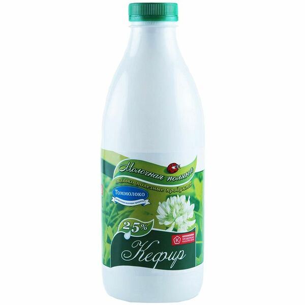 Кефир Томмолоко Молочная Поляна 1% 0.45 л