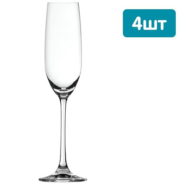 Набор бокалов Spiegelau Salute для шампанского 4*210мл