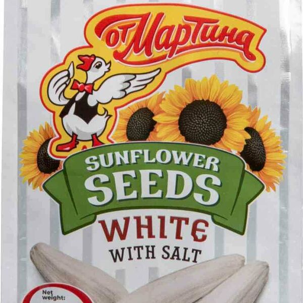Семечки подсолнечника От Мартина белые солёные