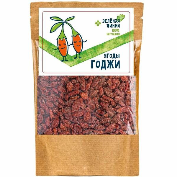 Ягоды годжи сушеные Зелёная Линия, 100г