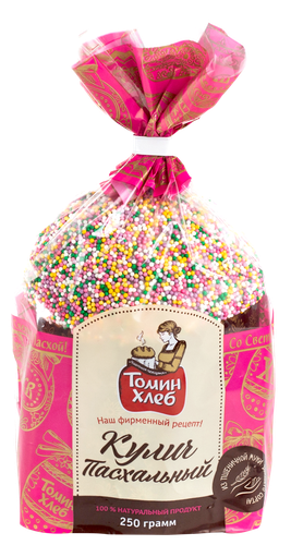 

Кулич пасхальный Томин Хлеб 250 г