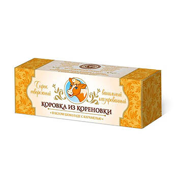 Сырок творожный Коровка из Кореновки с цукатами глазированный Апельсиновый фреш 23%