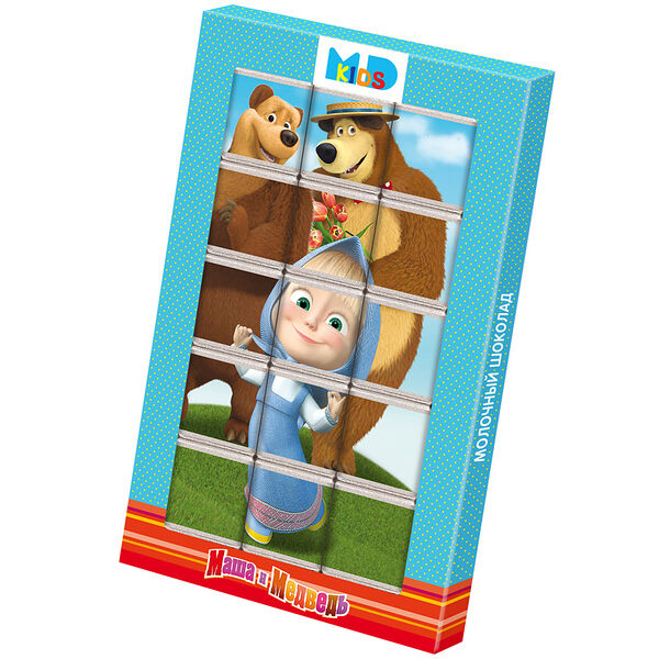 Шоколадный набор Монетный двор Маша и Медведь, молочный