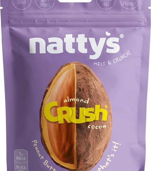 Драже Nattys Almond c миндалем в арахисовой пасте и какао 80г