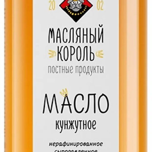 Масло кунжутное Масляный Король нерафинированное