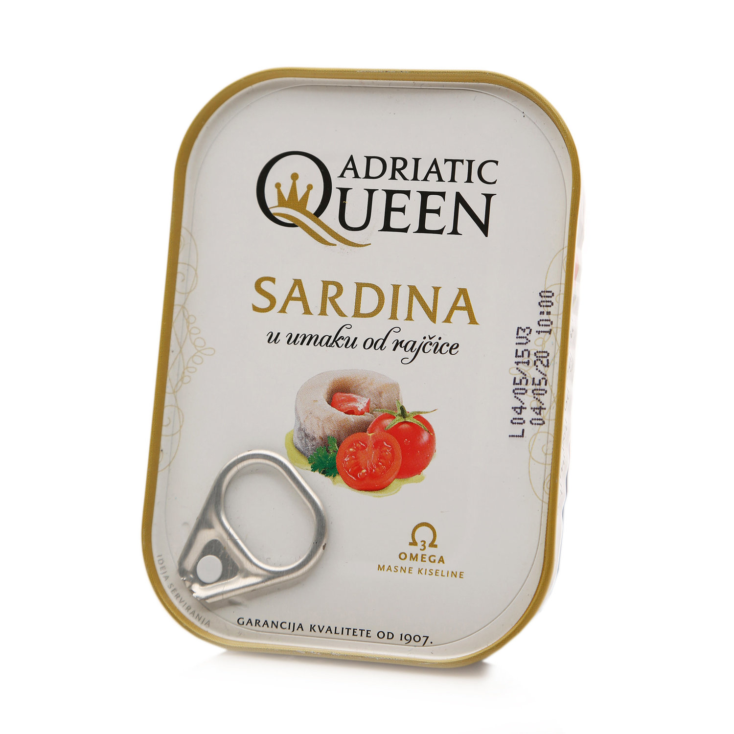 

Сардины в томатном соусе Adriatic Queen 105 г