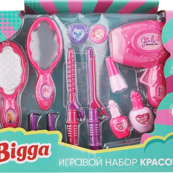 Набор игровой BIGGA Красота, со световыми и звуковыми эффектами Арт. 0806-35