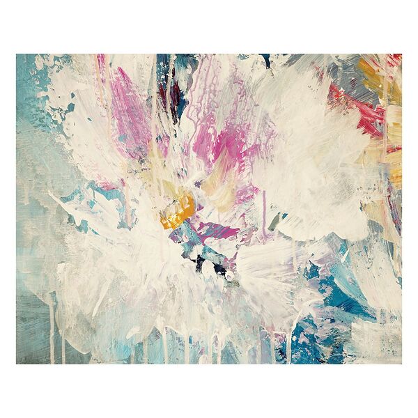 Картина на холсте Цветочная абстракция, 50x40 см