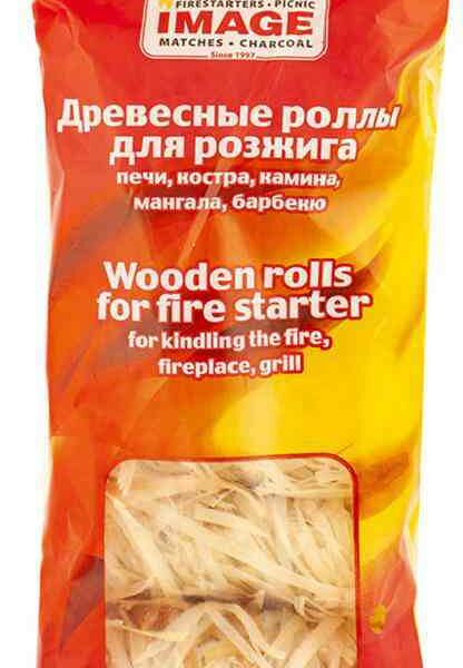 Роллы Image древесные для розжига 5 шт