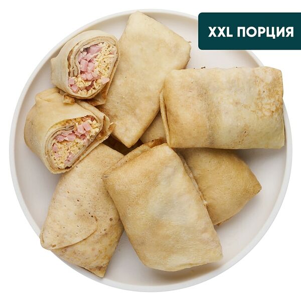 Блинчики с ветчиной и сыром замороженные 510г