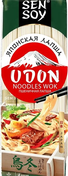 Лапша Sen Soy Udon Пшеничная 300г