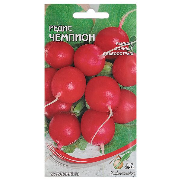 Семена Дом семян Редис Чемпион