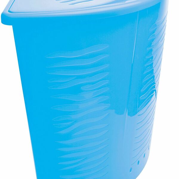 Корзина BranQ aqua голубой 540х500х370 40 л