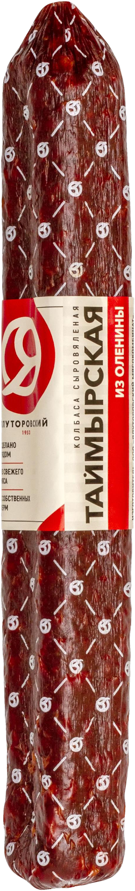 

Колбаса Ялуторовский Мясокомбинат Таймырская сыровяленая 250 г