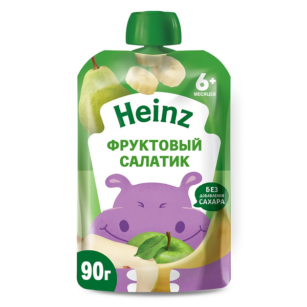 Пюре фруктовое Heinz Фруктовый салатик с 6 месяцев 90г