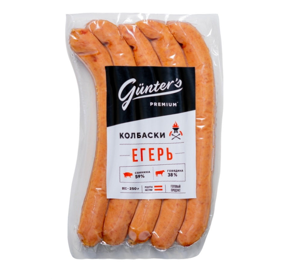 

Колбаски для гриля Гюнтерс Егерь Премиум