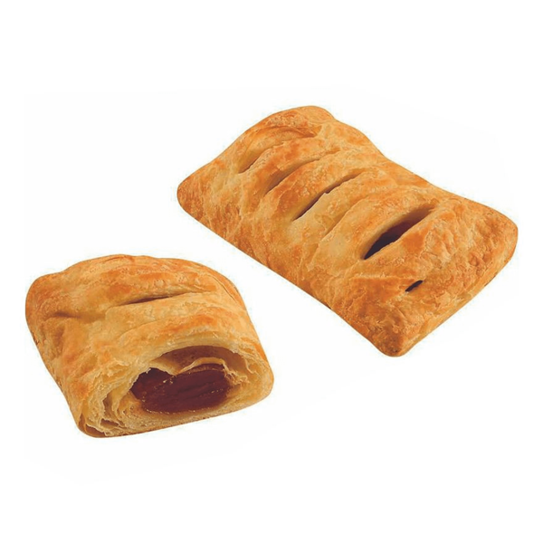 Слойка с клубникой