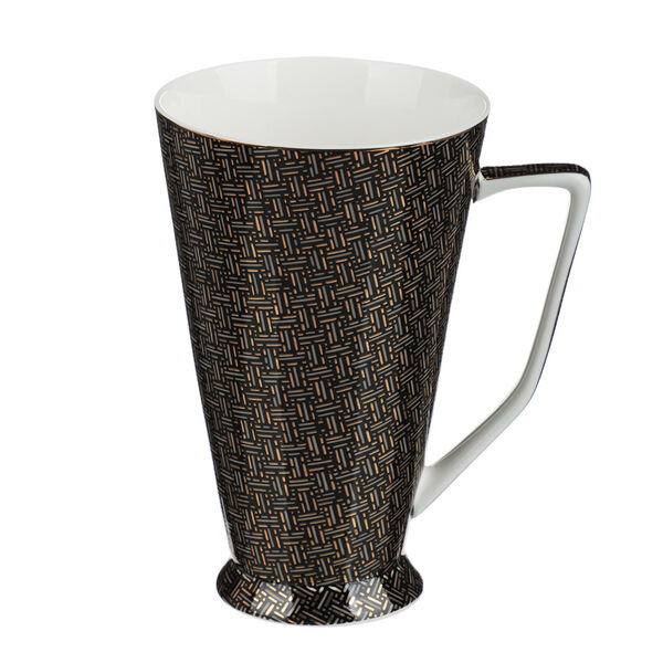 Millimi гармония браун кружка 450 мл, костяной фарфор