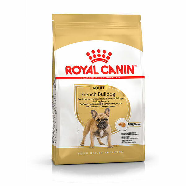 Сухой корм Royal Canin French Bulldog Adult для собак породы французский бульдог в возрасте от 12 месяцев и старше 