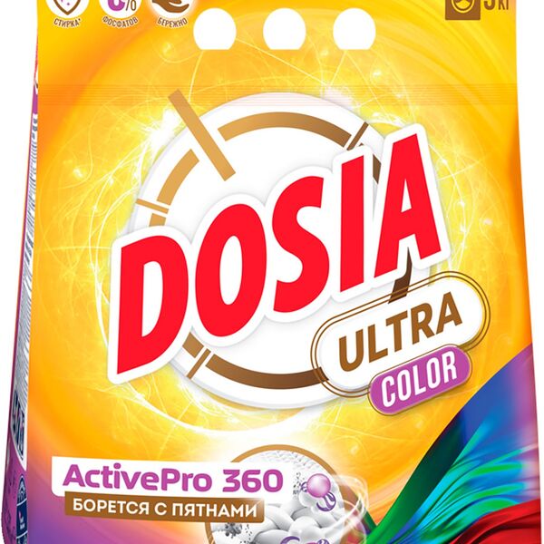 Стиральный порошок Dosia Ultra Color, 3кг