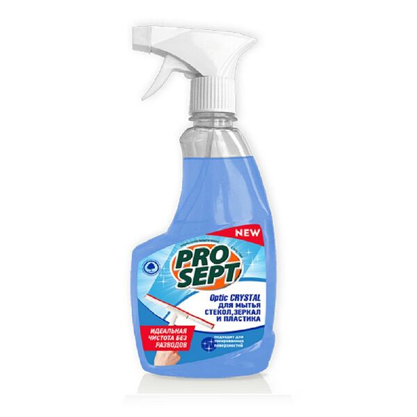 Средство для мытья стекол и зеркал Prosept Optic Crystal 500 мл