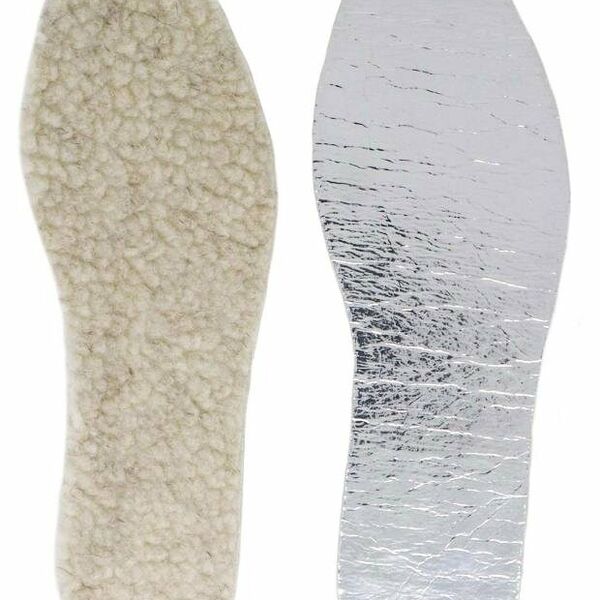 Стельки вкладные для обуви мужские Lacky Land серо-бежевый, размер 44/45