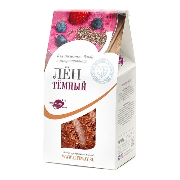 Семена льна для проращивания с Алтая, «Образ Жизни»