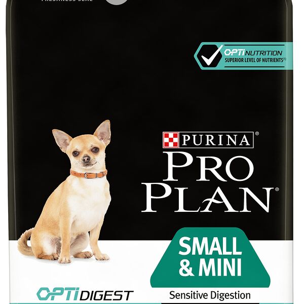 Корм сухой PRO PLAN для собак мелких и карликовых пород с чувствит. пищеварением, ягненок