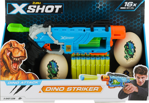 

Набор игровой Zuru X-SHOT Бластер с мягкими снарядами и мишенями, 21 предмет