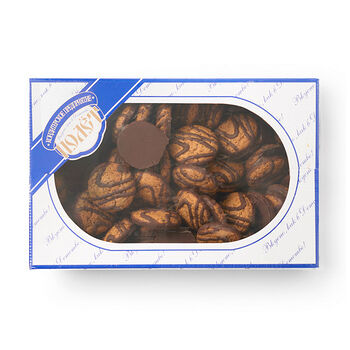 Печенье овсяное КП Полёт Мини в темной глазури 600г