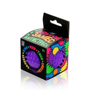 Лизун-жмяка 1 Toy Крутой замес Шар, цвета Микс