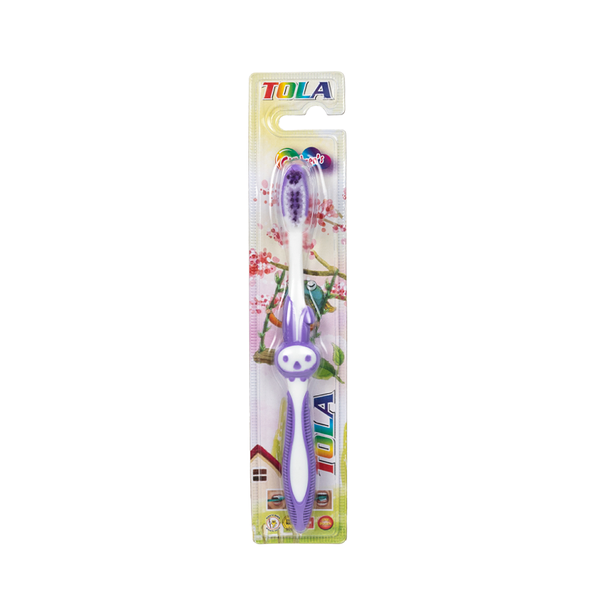 Зубная щетка детская Tola Зайка 14 см 1 шт