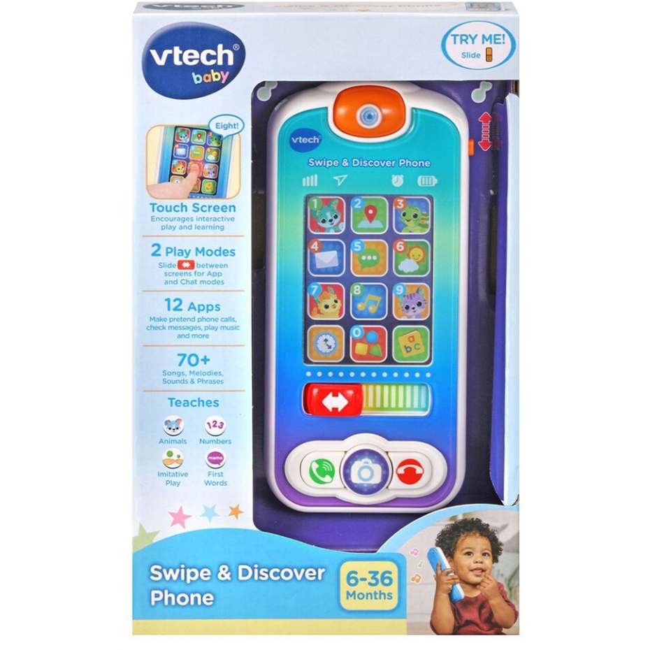 

Телефон игрушечный Vtech Листай и изучай 1.5-4 года